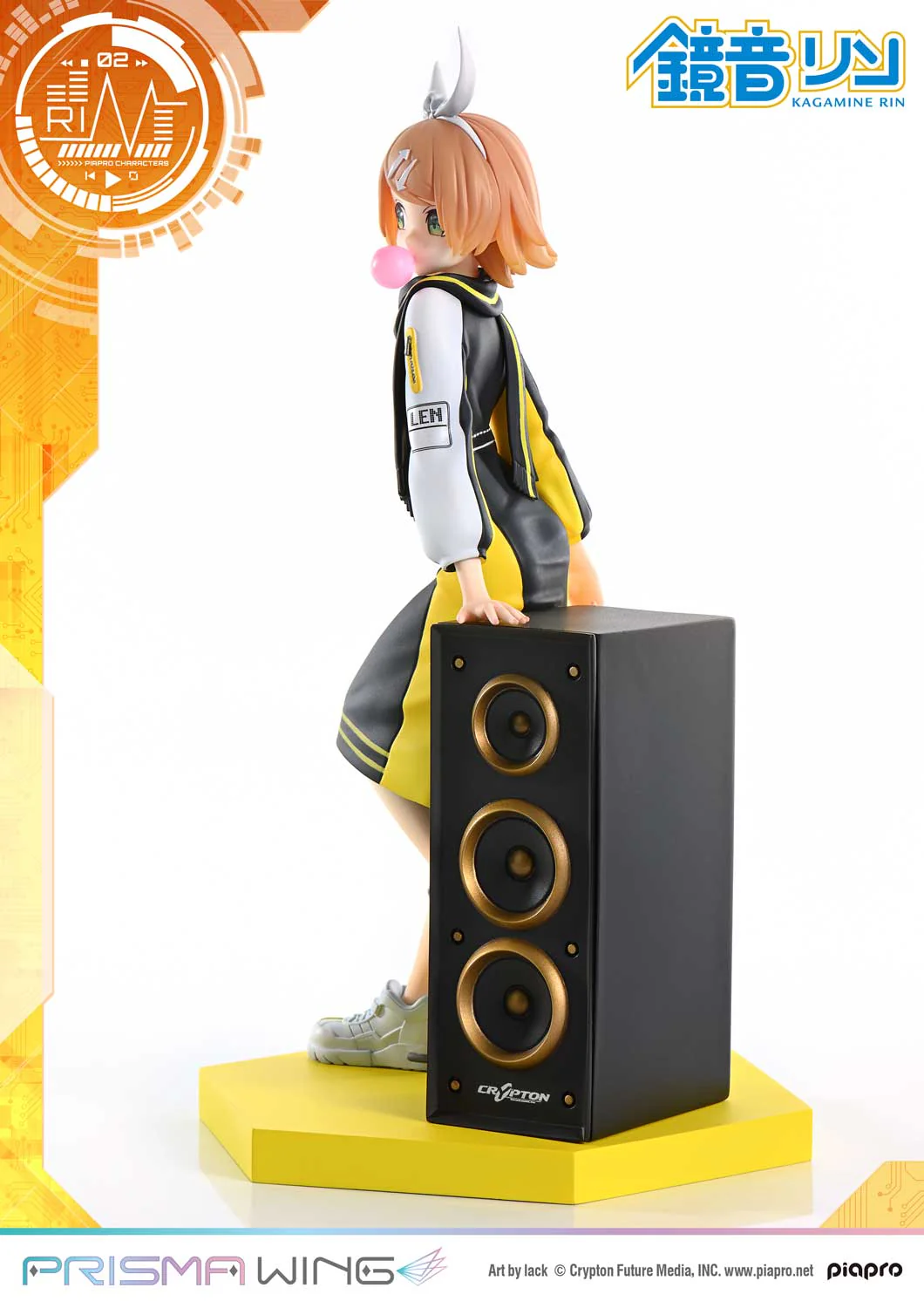 Piapro Characters - Kagamine Rin - Prisma Wing - 1/7 (Prime 1 Studio) - Image 3