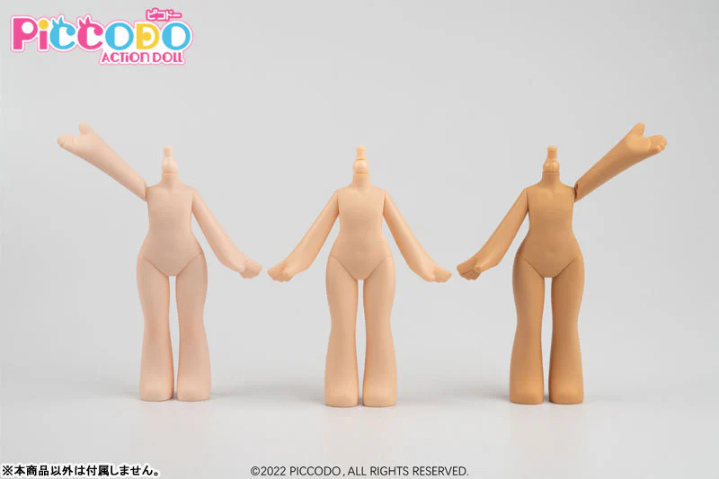 PICCODO Series PICCODO CUTE BODY10 Deformed Simple Doll Body PIC-DC002N Natural - Image 3