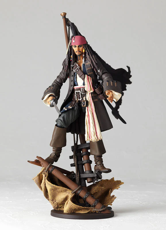 Pirates of the Caribbean - Jack Sparrow - Revoltech - Revoltech SFX  No.025 (Kaiyodo) - Image 2