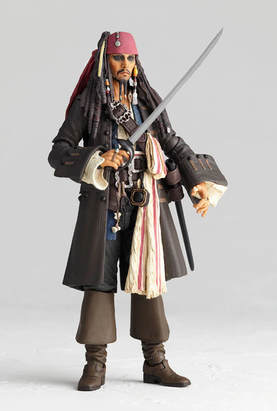 Pirates of the Caribbean - Jack Sparrow - Revoltech - Revoltech SFX  No.025 (Kaiyodo) - Image 7