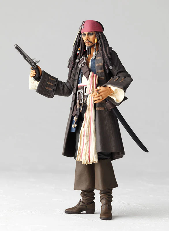 Pirates of the Caribbean - Jack Sparrow - Revoltech - Revoltech SFX  No.025 (Kaiyodo) - Image 8