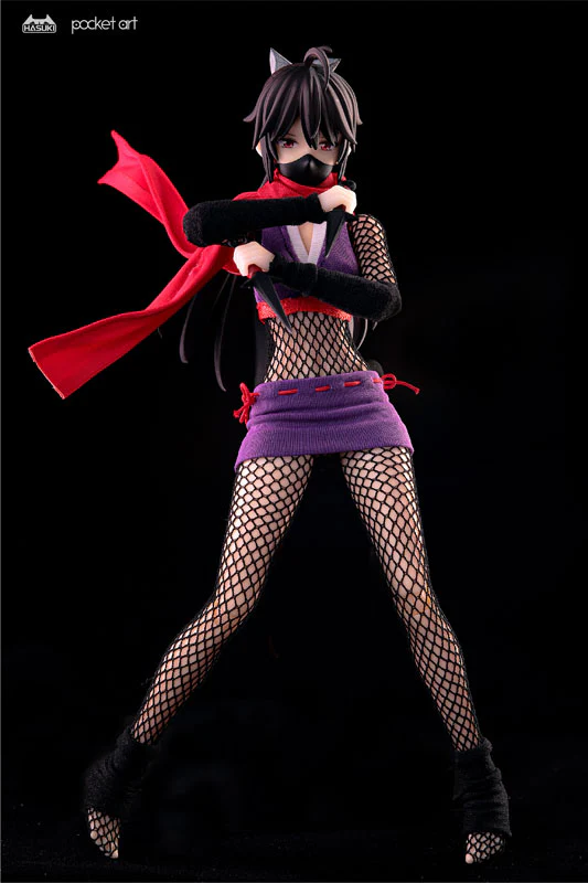 Pocket Art Series - PA002 - Female Ninja - Hagi - 1/12 (Hasuki) - Image 2