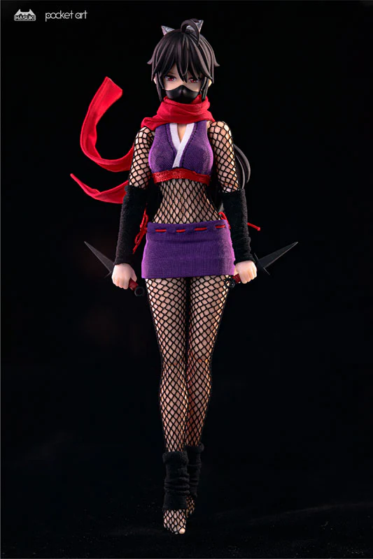 Pocket Art Series - PA002 - Female Ninja - Hagi - 1/12 (Hasuki) - Image 3