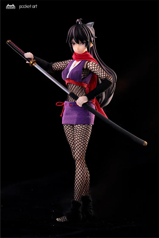 Pocket Art Series - PA002 - Female Ninja - Hagi - 1/12 (Hasuki) - Image 8