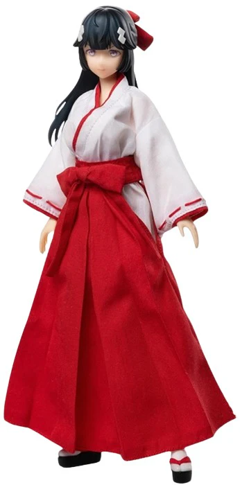 Pocket Art Series PA005 - Exorcism Shrine Maiden - Tsubaki - 1/12 (HASUKI)