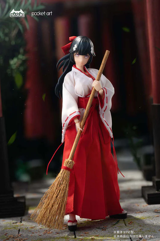Pocket Art Series PA005 - Exorcism Shrine Maiden - Tsubaki - 1/12 (HASUKI) - Image 2