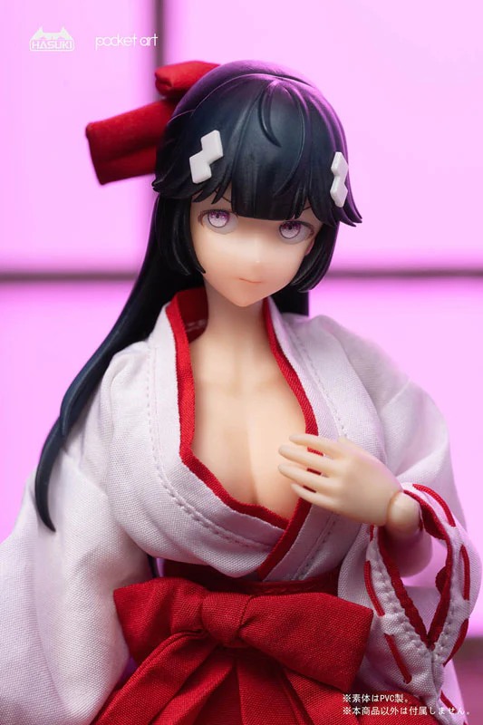 Pocket Art Series PA005 - Exorcism Shrine Maiden - Tsubaki - 1/12 (HASUKI) - Image 6