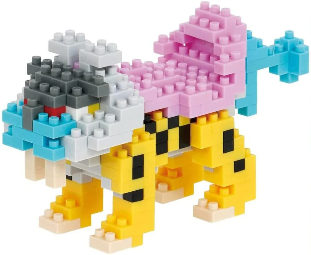 Pocket Monsters - Raikou - Nanoblock - Pokémon x Nanoblock - NBPM_089 (Kawada)