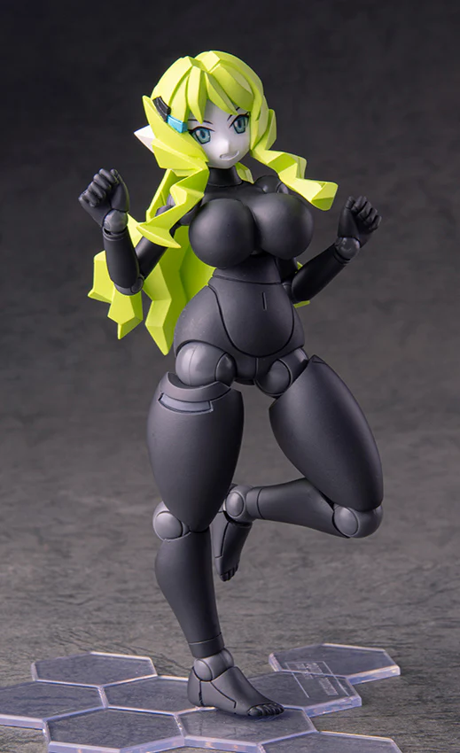 Robot Neoanthropinae Polynian - Polynian (pnc09b) - FLL Kelly/Rnia - Black Flesh (Daibadi Production) - Image 5
