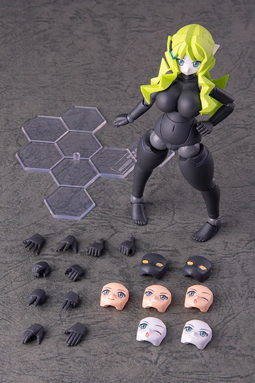 Robot Neoanthropinae Polynian - Polynian (pnc09b) - FLL Kelly/Rnia - Black Flesh (Daibadi Production) - Image 7