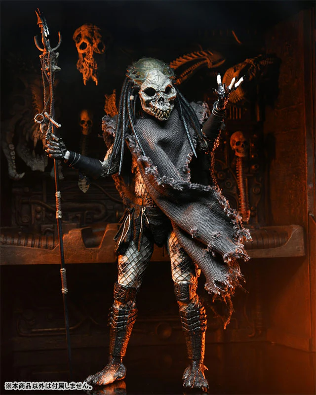 Predator 2 / Shaman Predator Ultimate 7 Inch Action Figure - Image 9