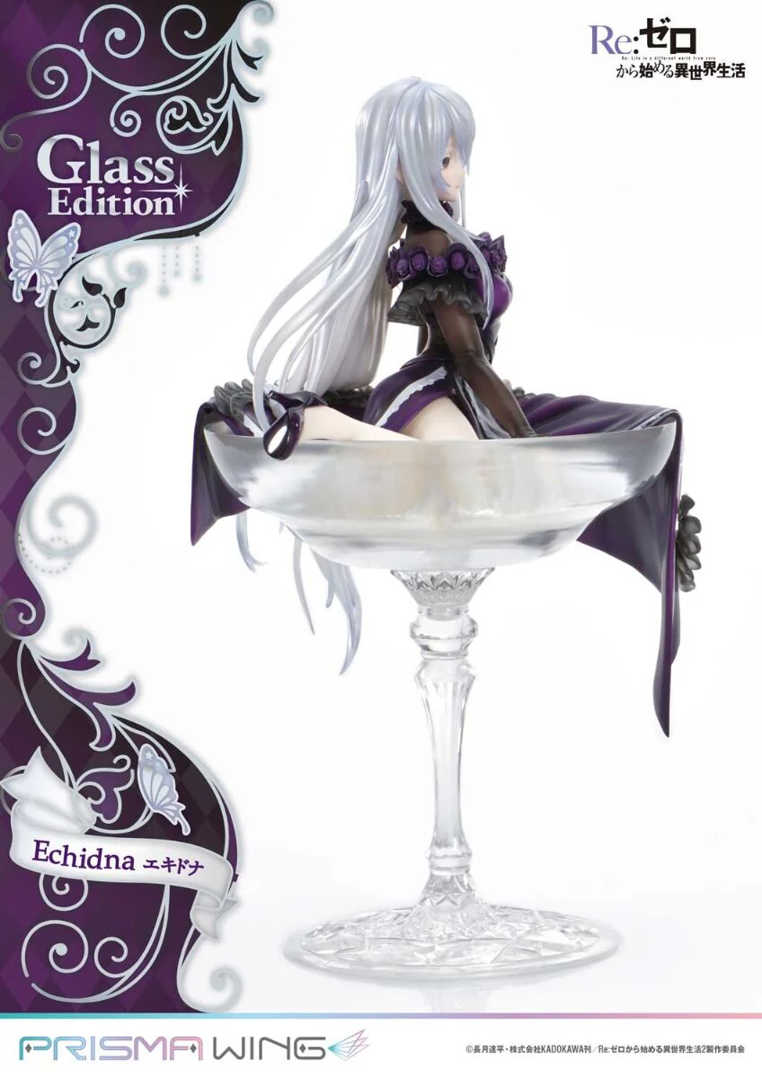 Re:Zero kara Hajimeru Isekai Seikatsu - Echidna - Prisma Wing (PWRZR-02P) - 1/7 - Glass Edition (Prime 1 Studio) - Image 3