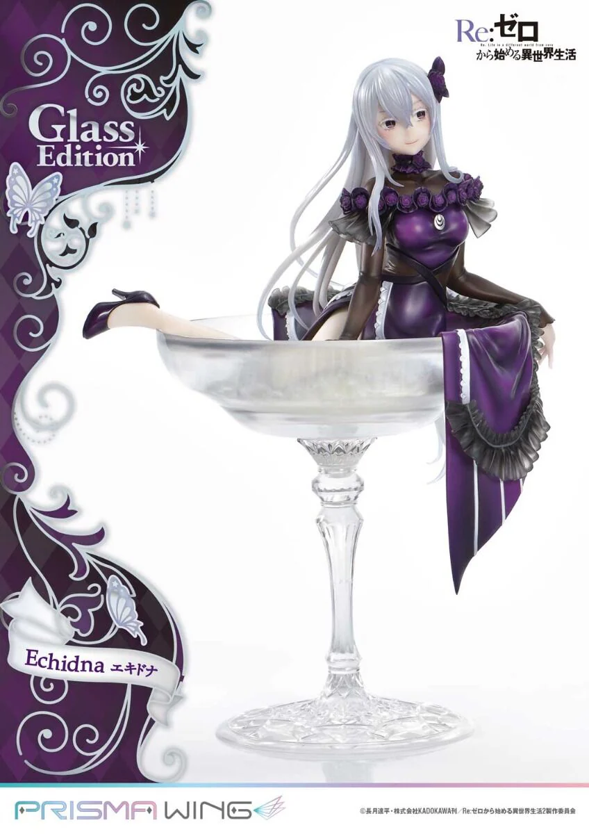 Re:Zero kara Hajimeru Isekai Seikatsu - Echidna - Prisma Wing (PWRZR-02P) - 1/7 - Glass Edition (Prime 1 Studio) - Image 4