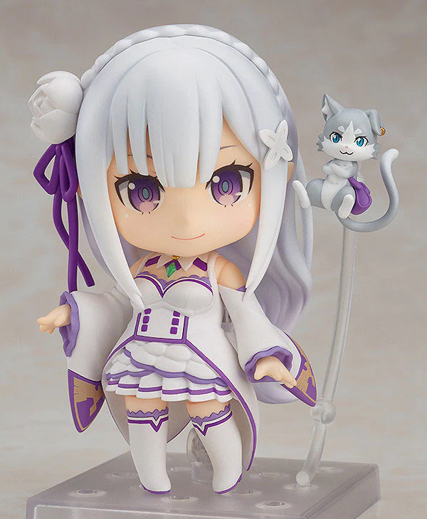 Re:Zero kara Hajimeru Isekai Seikatsu - Emilia - Puck - Nendoroid (#751) - 2025 Re-release (Good Smile Company) - Image 2