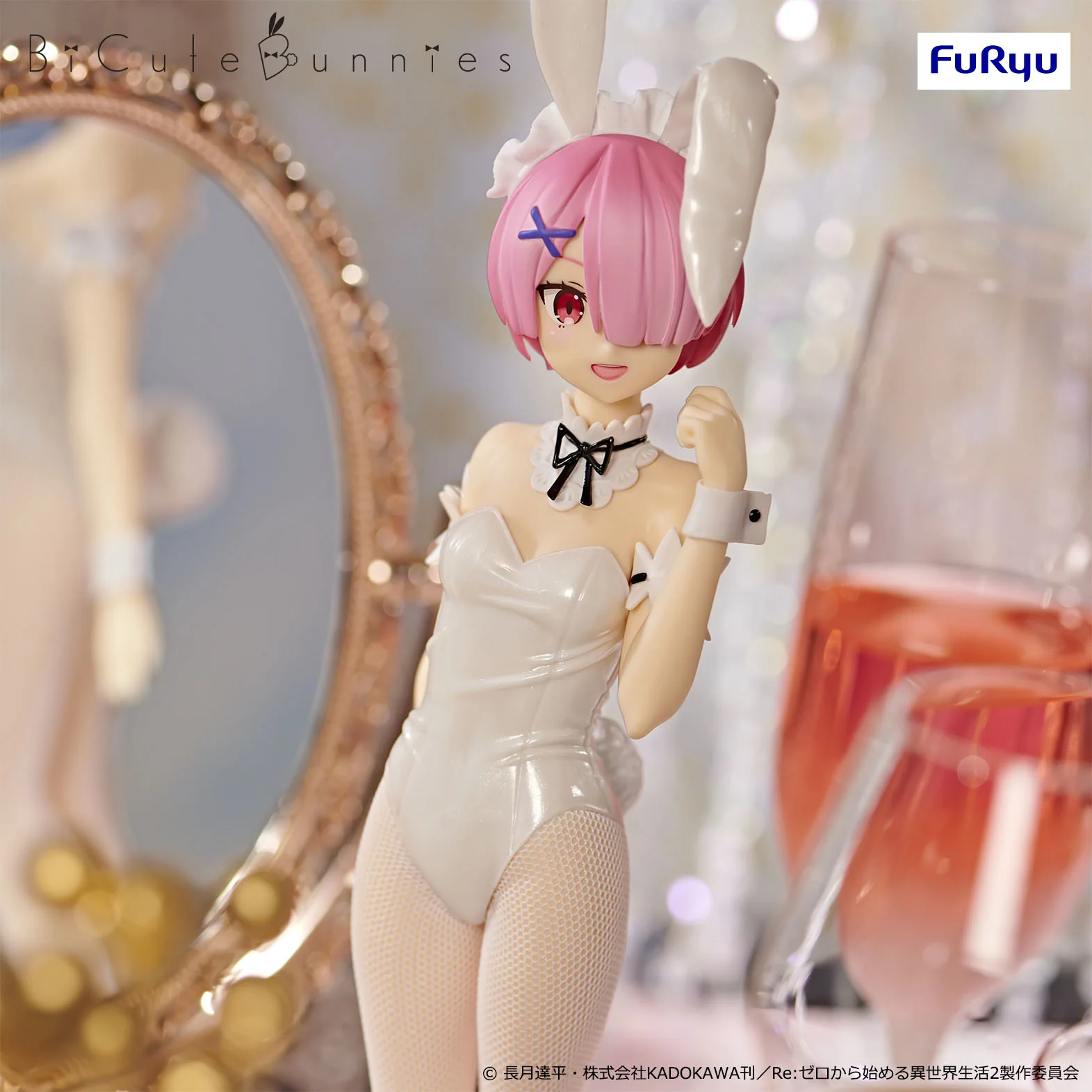 Re:Zero kara Hajimeru Isekai Seikatsu - Ram - BiCute Bunnies - White Pearl Color Ver. (FuRyu) - Image 5