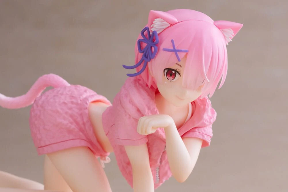 Re:Zero kara Hajimeru Isekai Seikatsu - Ram - Desktop Cute - Cat room wear ver. (Taito) - Image 4