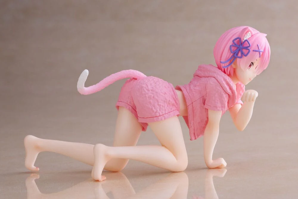 Re:Zero kara Hajimeru Isekai Seikatsu - Ram - Desktop Cute - Cat room wear ver. (Taito) - Image 5