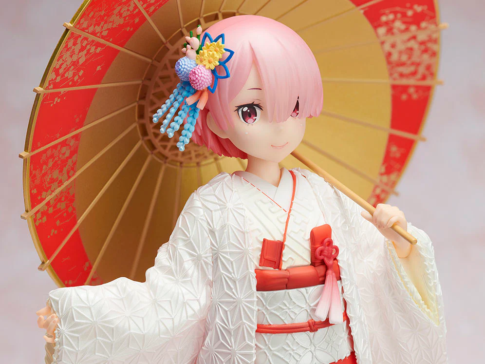 Re:Zero kara Hajimeru Isekai Seikatsu - Ram - F:Nex - 1/7 - Shiromuku - 2023 Re-release (FuRyu) [Shop Exclusive] - Image 5