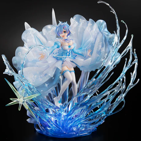 Re:Zero kara Hajimeru Isekai Seikatsu - Rem - 1/7 - Shibuya Scramble Crystal Dress Ver. (Alpha Satellite, eStream) [Shop Exclusive] - Image 3