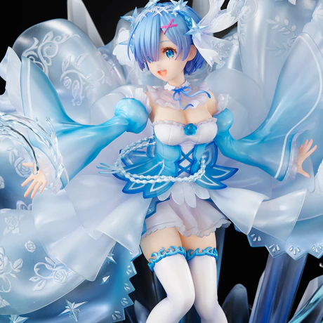 Re:Zero kara Hajimeru Isekai Seikatsu - Rem - 1/7 - Shibuya Scramble Crystal Dress Ver. (Alpha Satellite, eStream) [Shop Exclusive] - Image 7