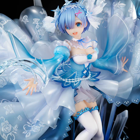 Re:Zero kara Hajimeru Isekai Seikatsu - Rem - 1/7 - Shibuya Scramble Crystal Dress Ver. (Alpha Satellite, eStream) [Shop Exclusive] - Image 8
