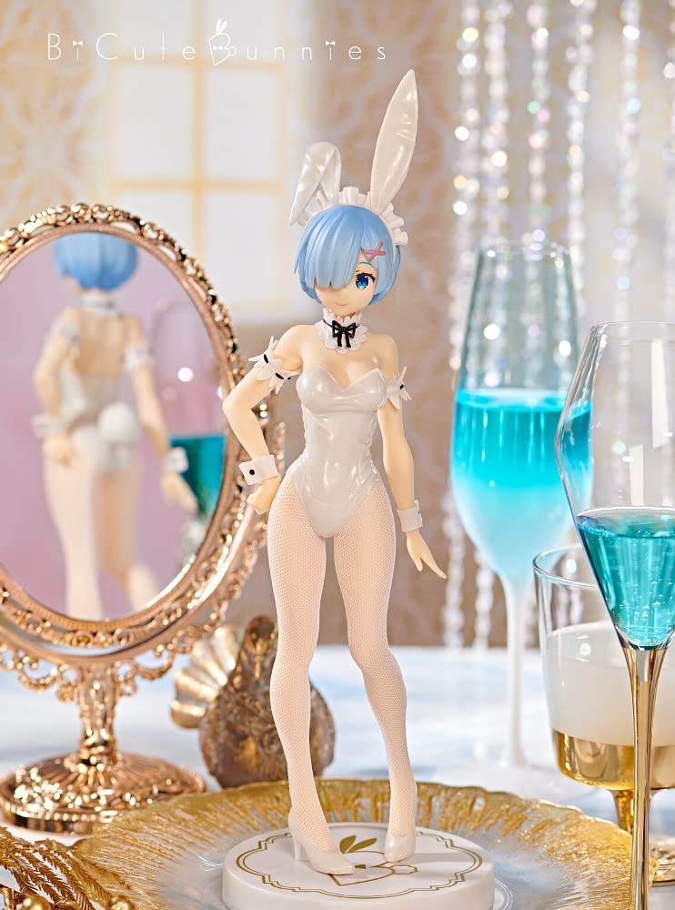 Re:Zero kara Hajimeru Isekai Seikatsu - Rem - BiCute Bunnies - White Pearl Color Ver. (FuRyu)