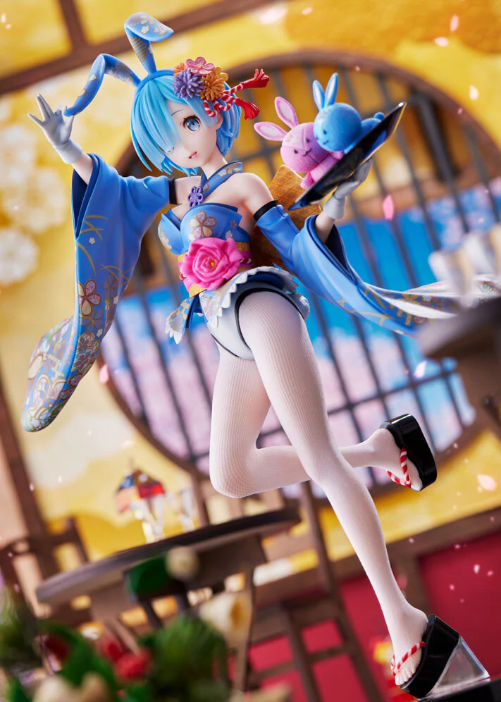 Re:Zero kara Hajimeru Isekai Seikatsu - Rem - F:Nex - 1/7 - Wa Bunny (FuRyu) [Shop Exclusive] - Image 4