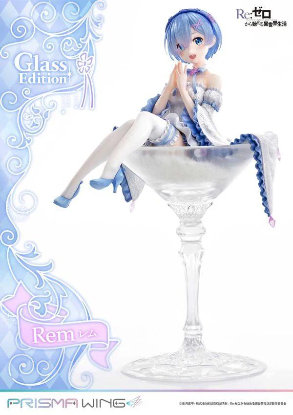 Re:Zero kara Hajimeru Isekai Seikatsu - Rem - Prisma Wing (PWRZR-01P) - 1/7 - Glass Edition (Prime 1 Studio) - Image 2