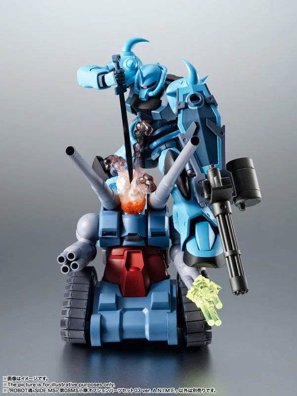 Robot Spirits -SIDE MS- The 08th MS Team Option Part Set 03 ver. A.N.I.M.E. "Mobile Suit Gundam The 08th MS Team" - Image 2