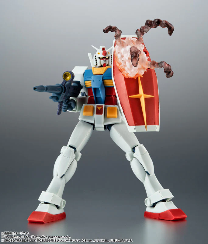 Robot Spirits -SIDE MS- The 08th MS Team Option Part Set 03 ver. A.N.I.M.E. "Mobile Suit Gundam The 08th MS Team" - Image 5