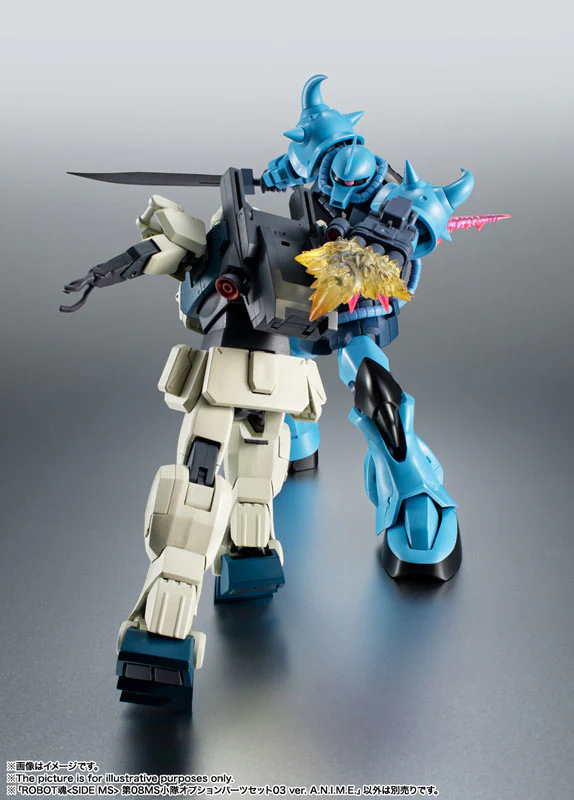 Robot Spirits -SIDE MS- The 08th MS Team Option Part Set 03 ver. A.N.I.M.E. "Mobile Suit Gundam The 08th MS Team" - Image 6