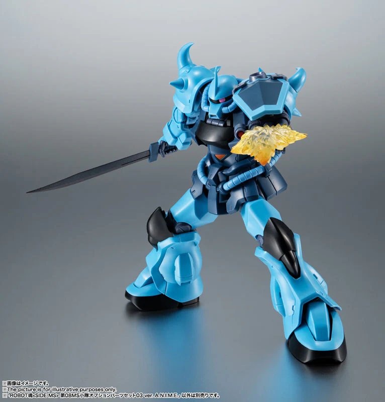 Robot Spirits -SIDE MS- The 08th MS Team Option Part Set 03 ver. A.N.I.M.E. "Mobile Suit Gundam The 08th MS Team" - Image 9