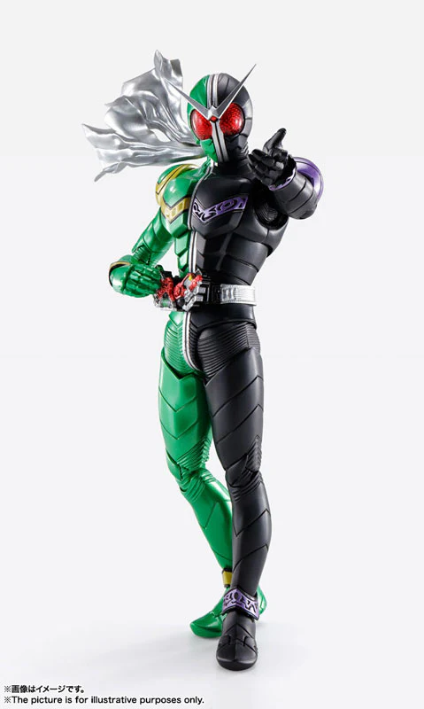 S.H.Figuarts (Shinkocchou Seihou) Kamen Rider Double Cyclone Joker Fuuto Tantei Anime Start Commemoration "Fuuto Tantei" - Image 6