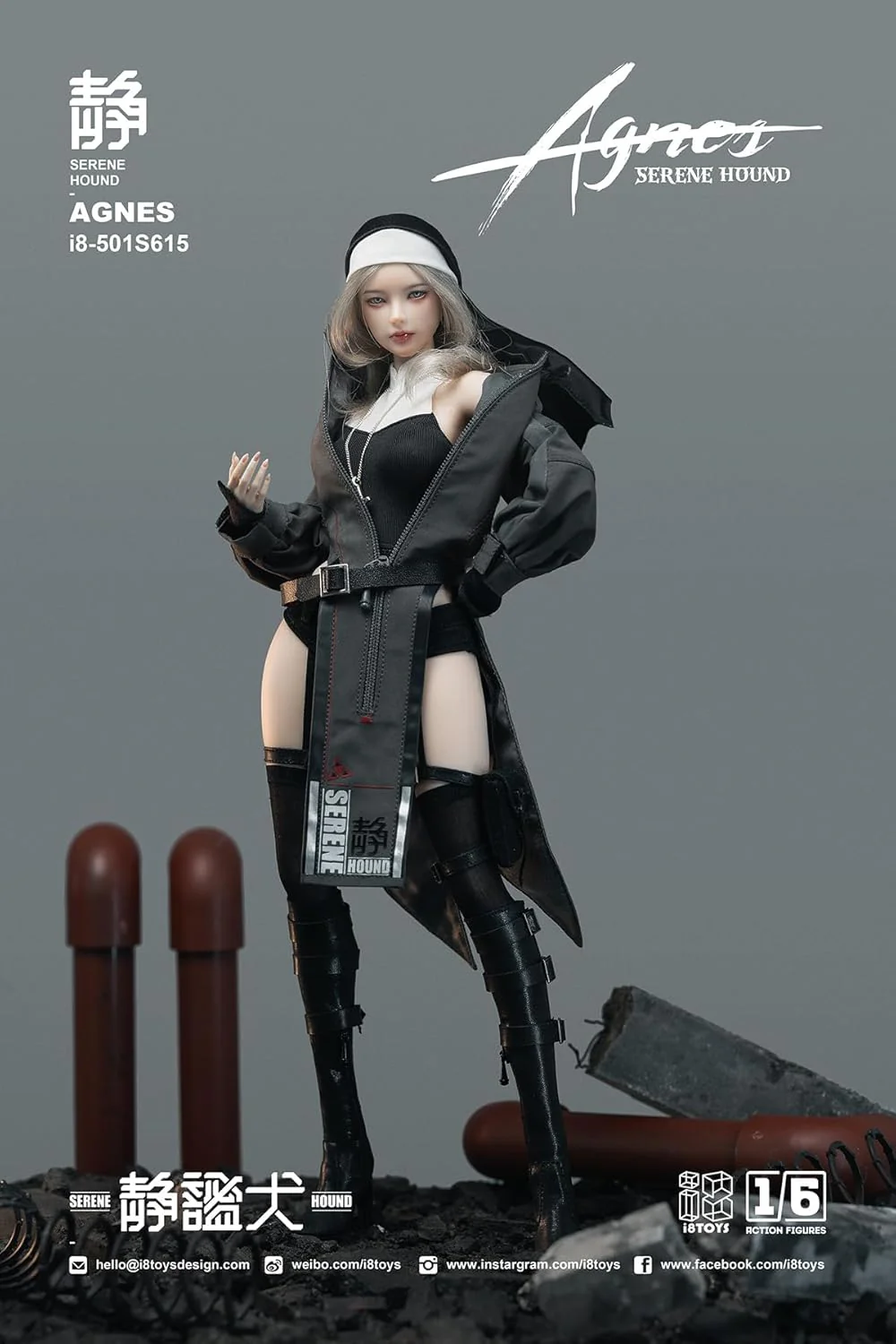 SERENE HOUND - AGNES - 1/6 (i8TOYS) - Image 5