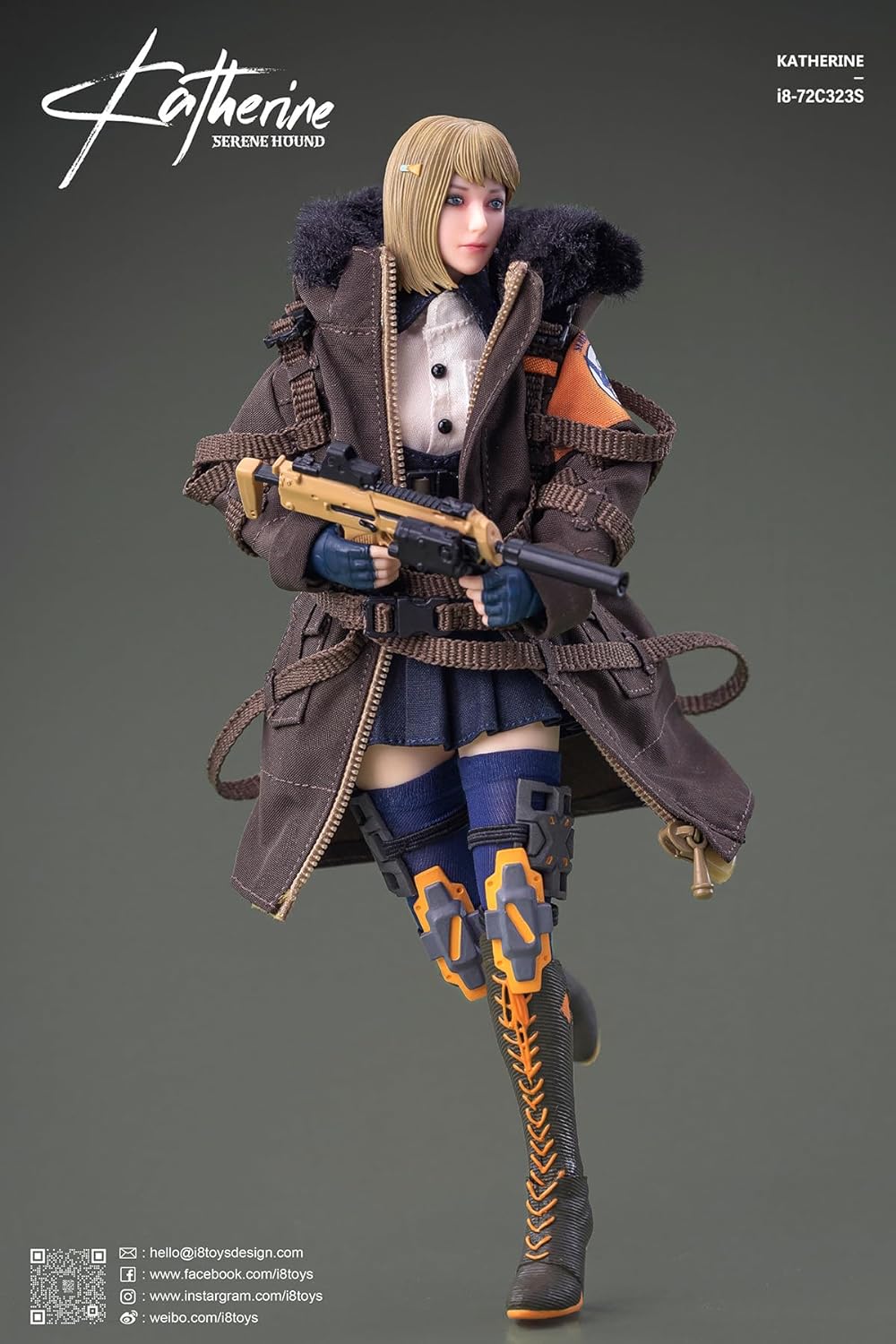 SERENE HOUND Series - i8-72C323D - Catherine - 1/12 - Deluxe Version (i8TOYS) - Image 2
