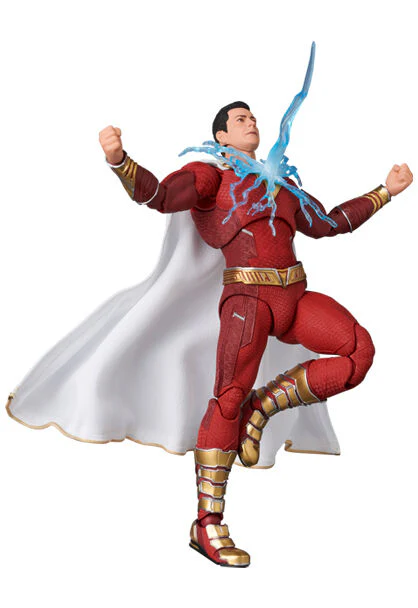 Shazam! Fury of the God - Captain Marvel - Mafex (No.254) - Fury of the Gods Ver. (Medicom Toy) - Image 6