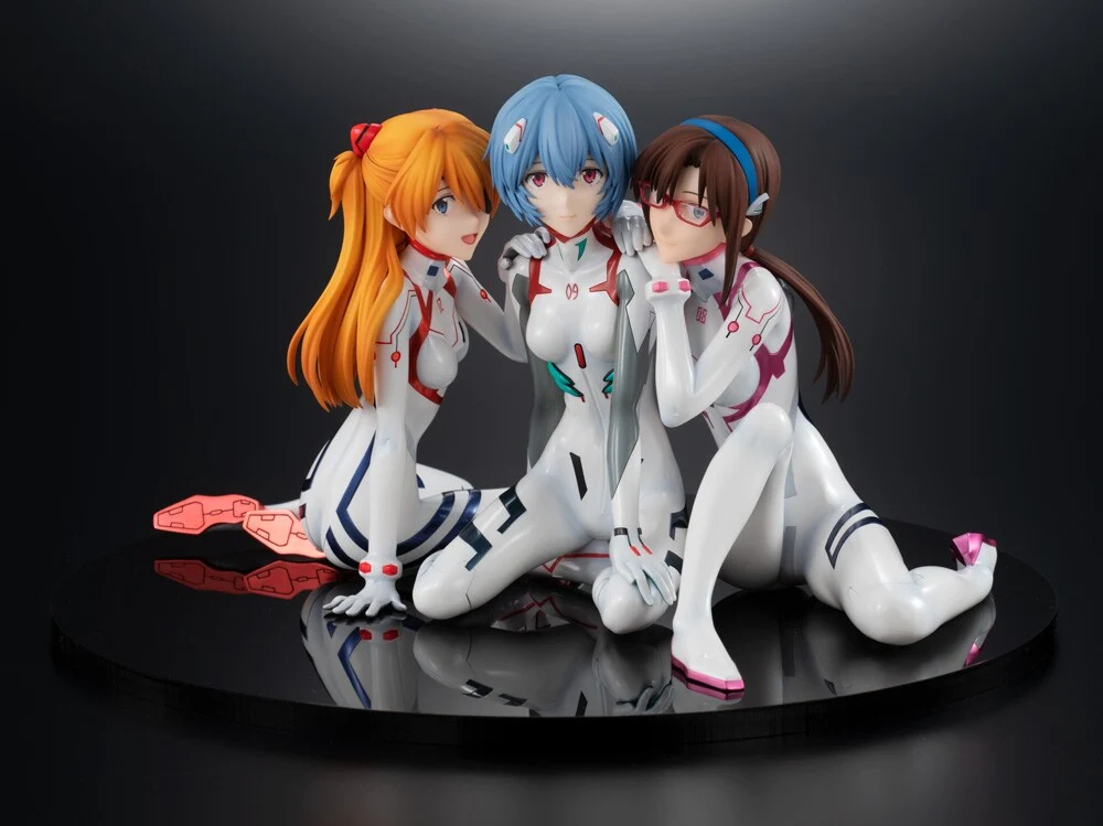 Shin Evangelion Gekijouban:|| - Ayanami Rei - Makinami Mari Illustrious - Souryuu Asuka Langley - KDcolle - 1/8 - Newtype Cover ver. (Good Smile Company, Kadokawa, Our Treasure) - Image 4