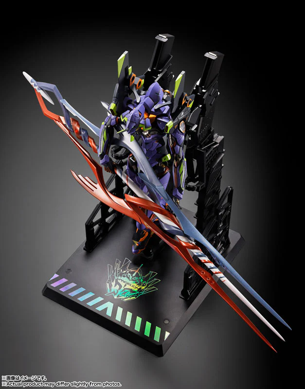 Shin Evangelion Gekijouban:|| - EVA-01 - Metal Build - 30th with the Spear of Gaius (Bandai Spirits) - Image 3