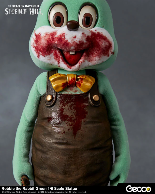 SILENT HILL x Dead by Daylight / Robbie the Rabbit Green 1/6 Scale Statue - Image 5