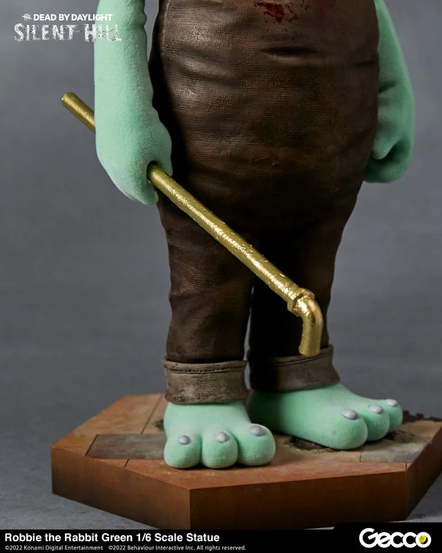 SILENT HILL x Dead by Daylight / Robbie the Rabbit Green 1/6 Scale Statue - Image 8