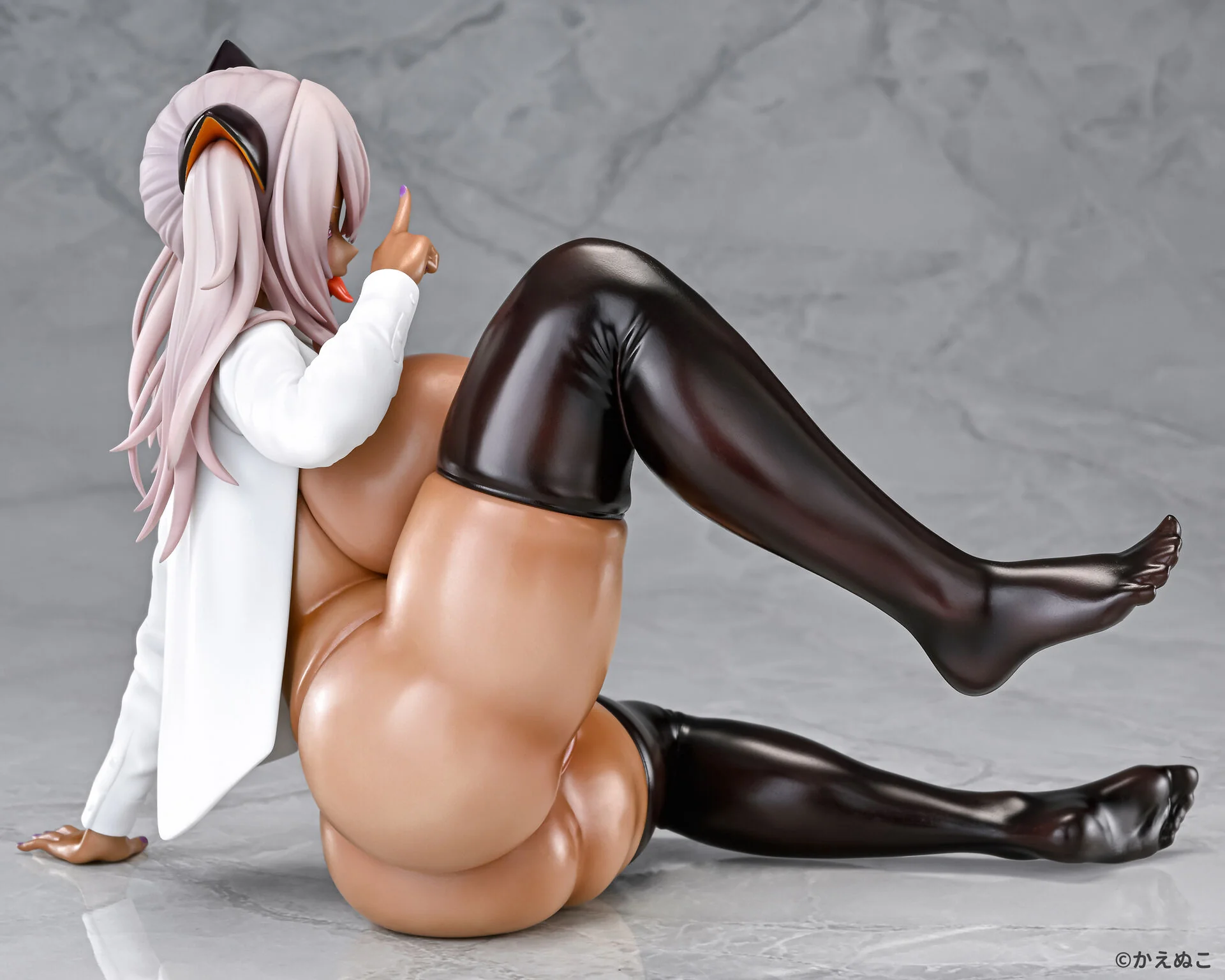 Sokuhame Dekichau JK Miya-Chan No Ichinichi - Kojou Miyako - 1/5 - Black Gal Ver. (Q-six) - Image 6