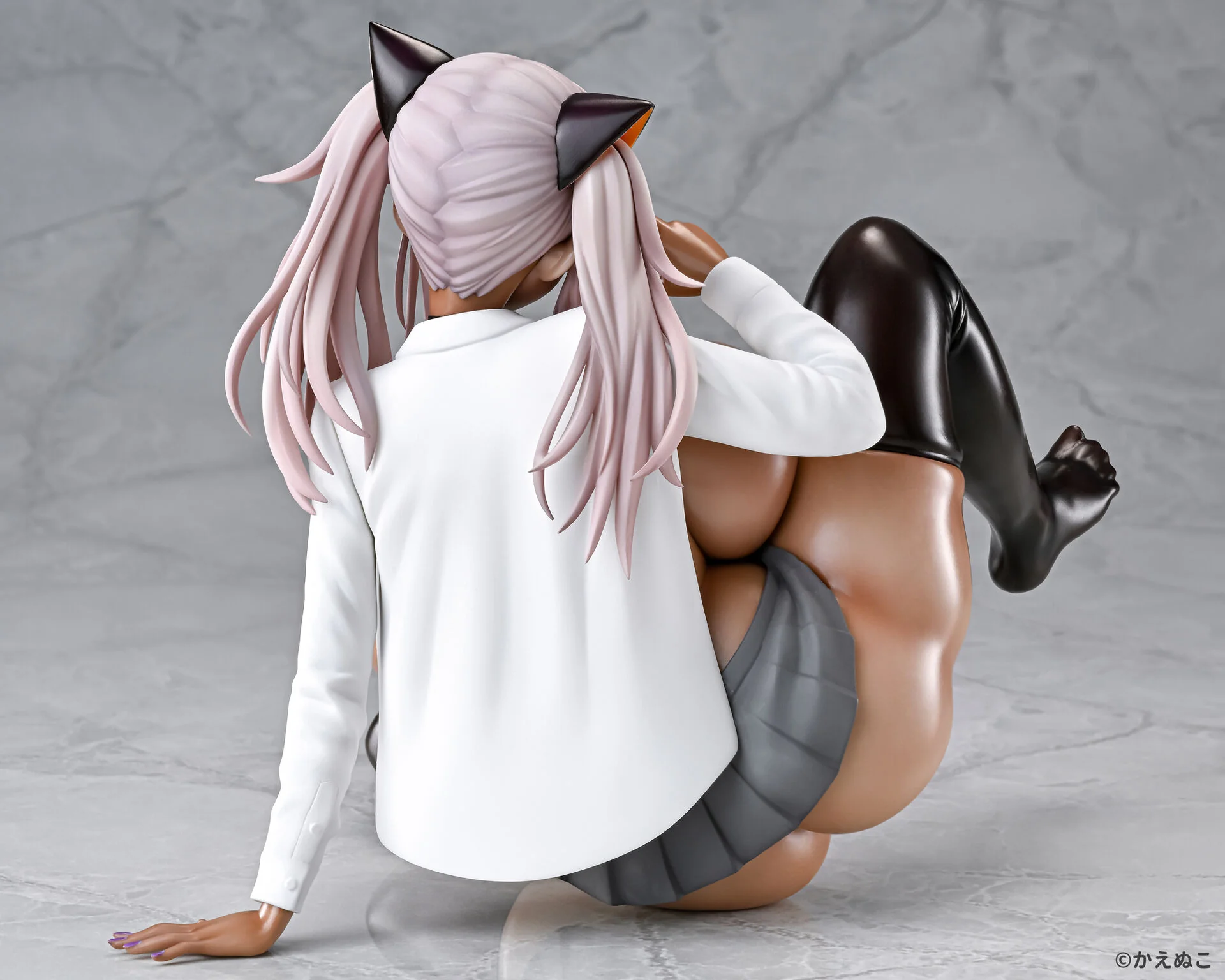 Sokuhame Dekichau JK Miya-Chan No Ichinichi - Kojou Miyako - 1/5 - Black Gal Ver. (Q-six) - Image 7