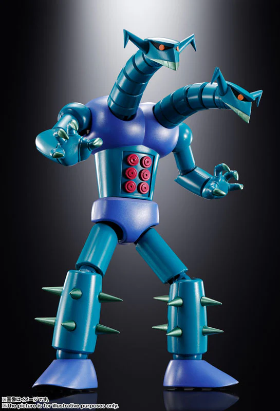 Soul of Chogokin Mechanical Beast 2pc Set GX-25R Garada K7 & GX-26R Doublas M2 "Mazinger Z" - Image 8