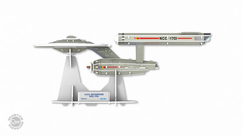 Star Trek / Qraftworks Starship 3D Paper Craft Model: 8-Ship Set - Image 12