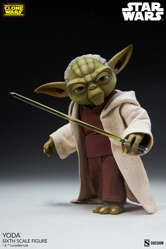 "Star Wars" 1/6 Figure Order of Jedi Yoda (Star Wars: The Clone Wars Edition) - Image 12
