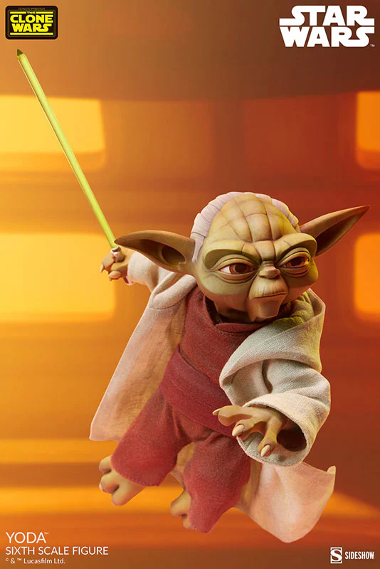 "Star Wars" 1/6 Figure Order of Jedi Yoda (Star Wars: The Clone Wars Edition) - Image 6