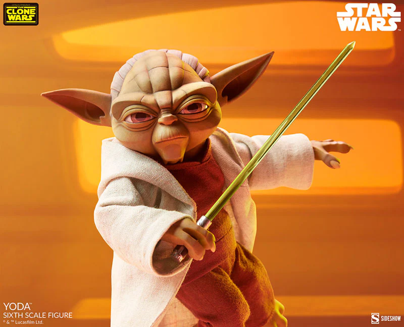 "Star Wars" 1/6 Figure Order of Jedi Yoda (Star Wars: The Clone Wars Edition) - Image 9