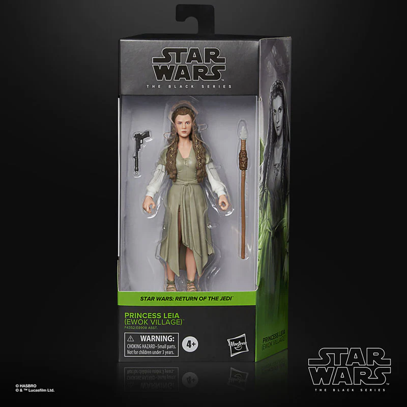 "Star Wars" "BLACK Series" 6 Inch Action Figure Princess Leia - Image 6