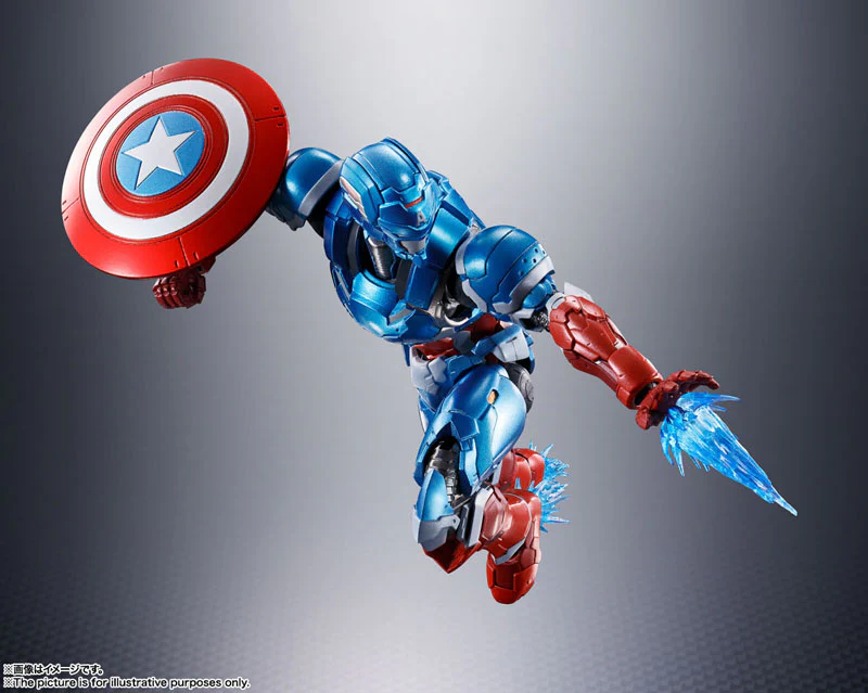 Tech-on Avengers - Captain America - S.H.Figuarts - (Tech-on Avengers) (Bandai Spirits) - Image 10