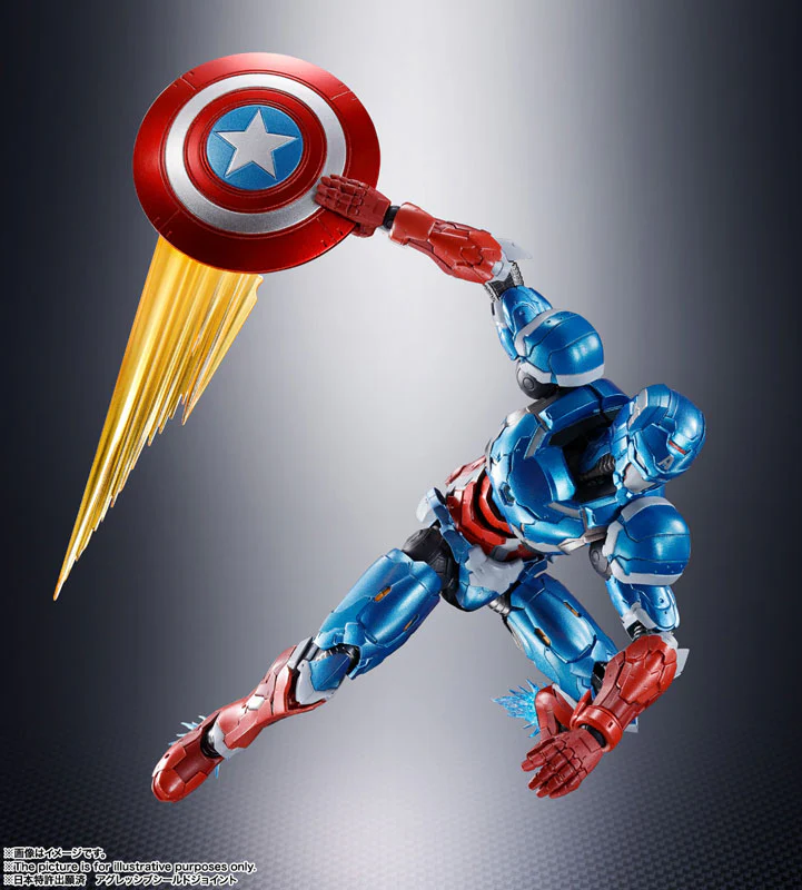 Tech-on Avengers - Captain America - S.H.Figuarts - (Tech-on Avengers) (Bandai Spirits) - Image 12